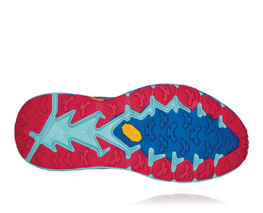 Zapatillas Trail Hoka One One Mujer - Speedgoat 4 - Azules - WIL294706